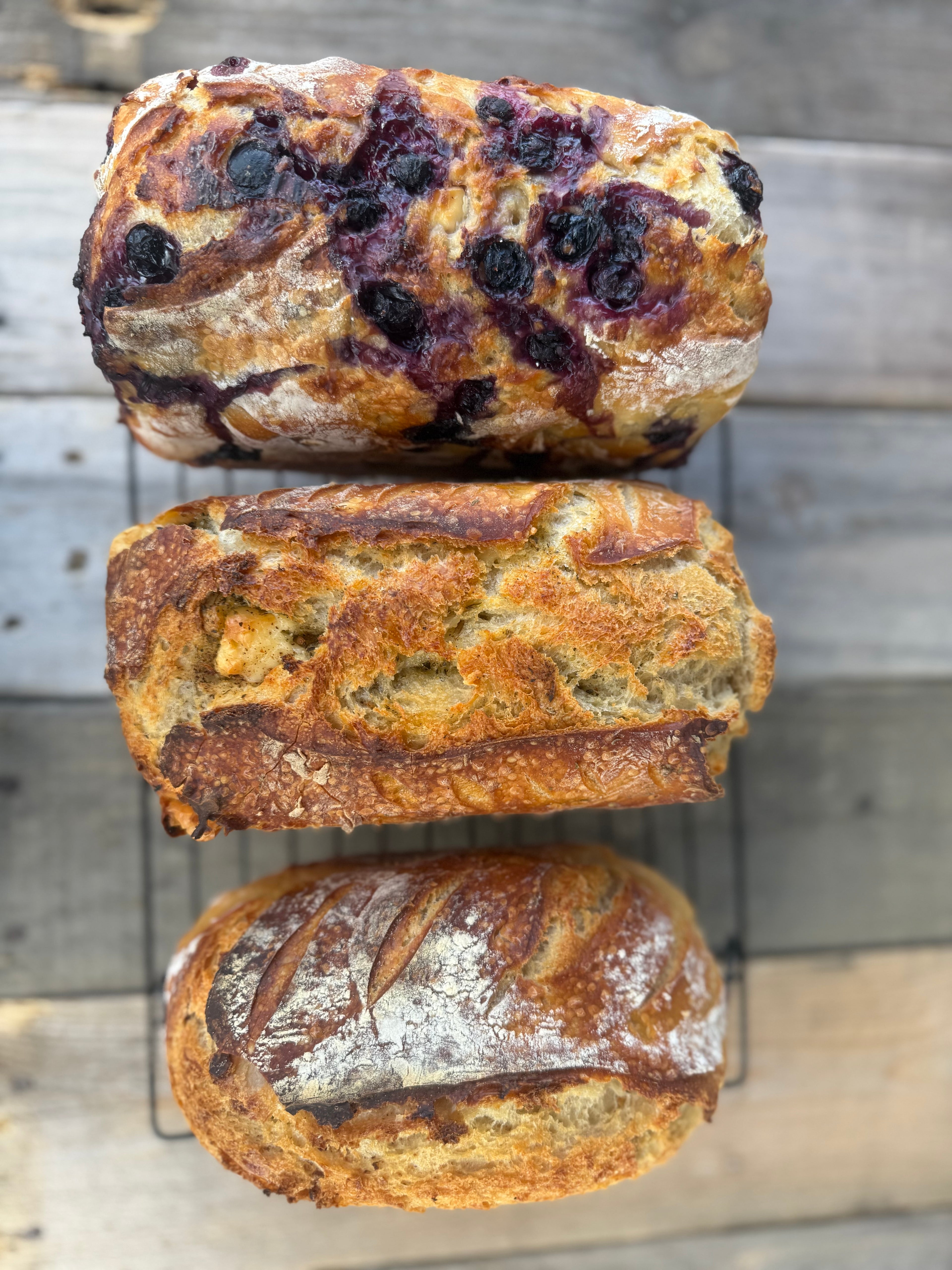 Blueberry/Lemon cheesecake Sourdough Loaf