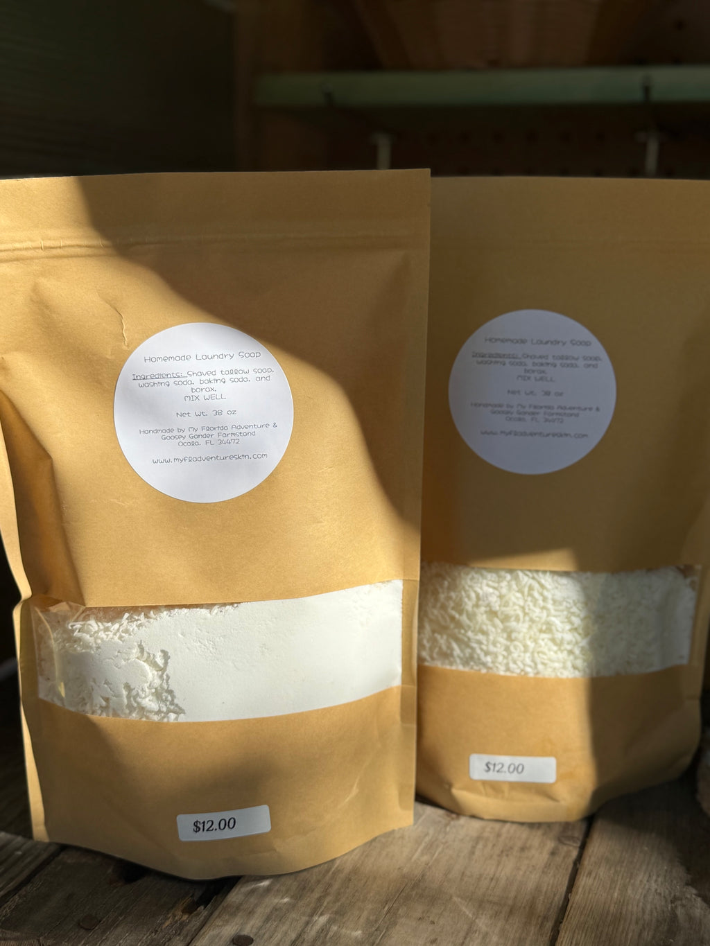Handmade Powder laundry soap