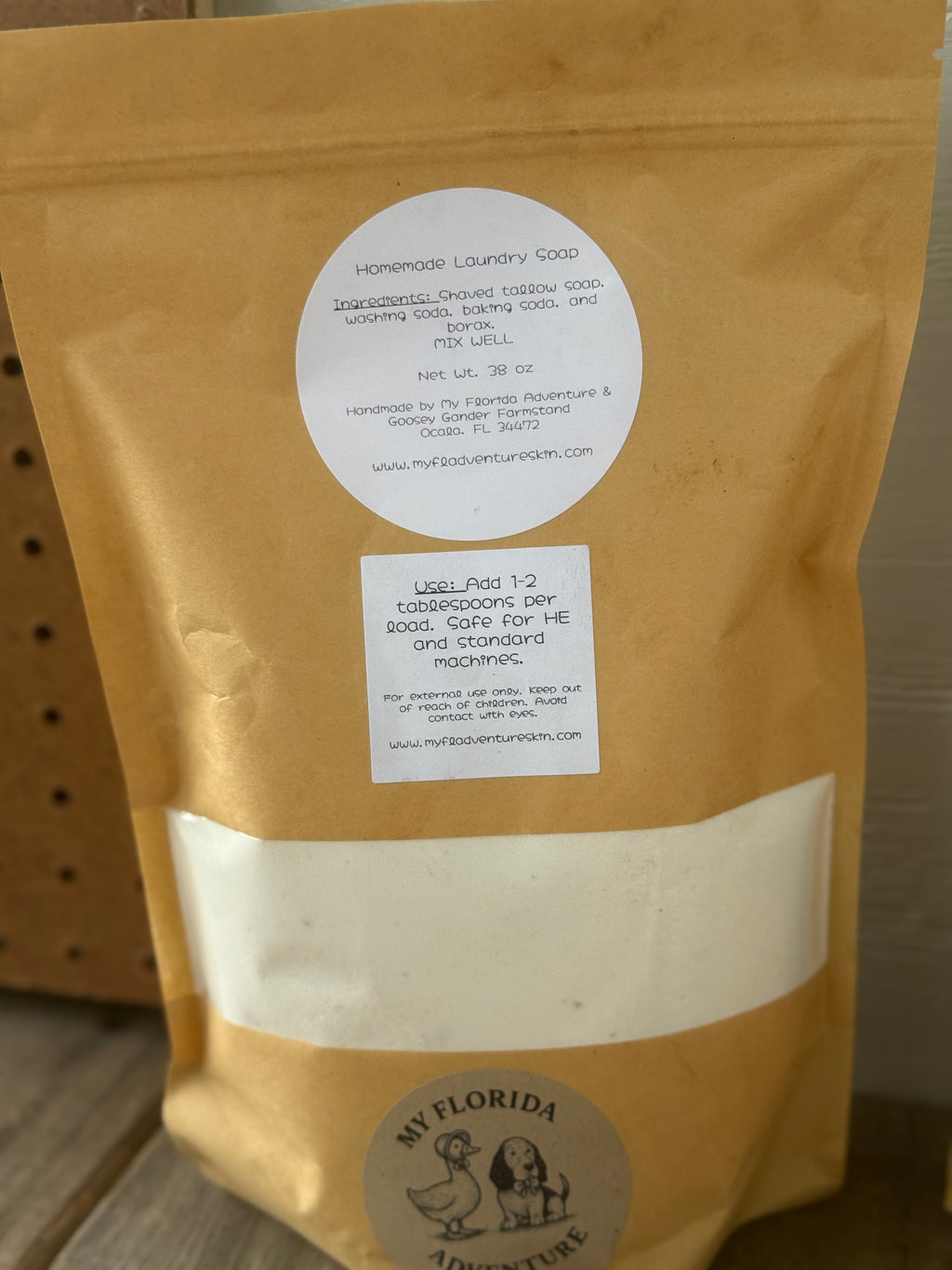 Handmade Powder laundry soap