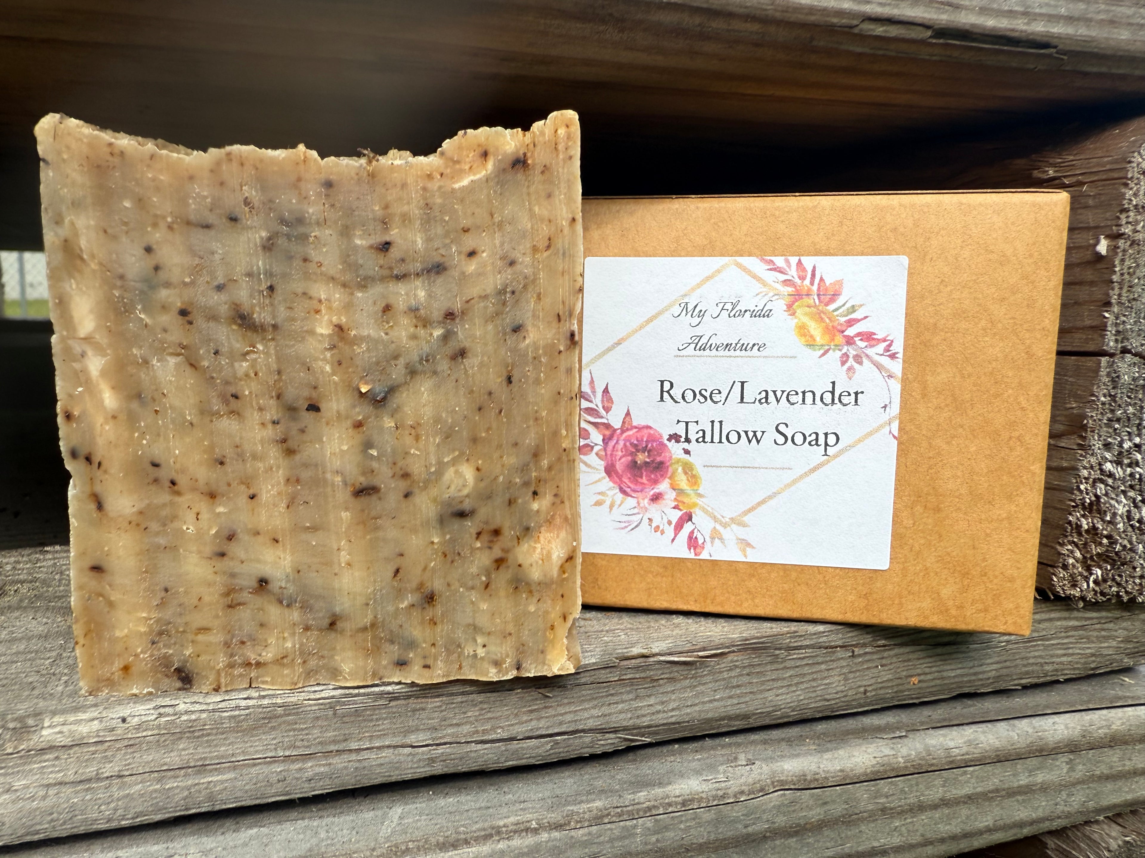 Rose and Lavender Tallow soap