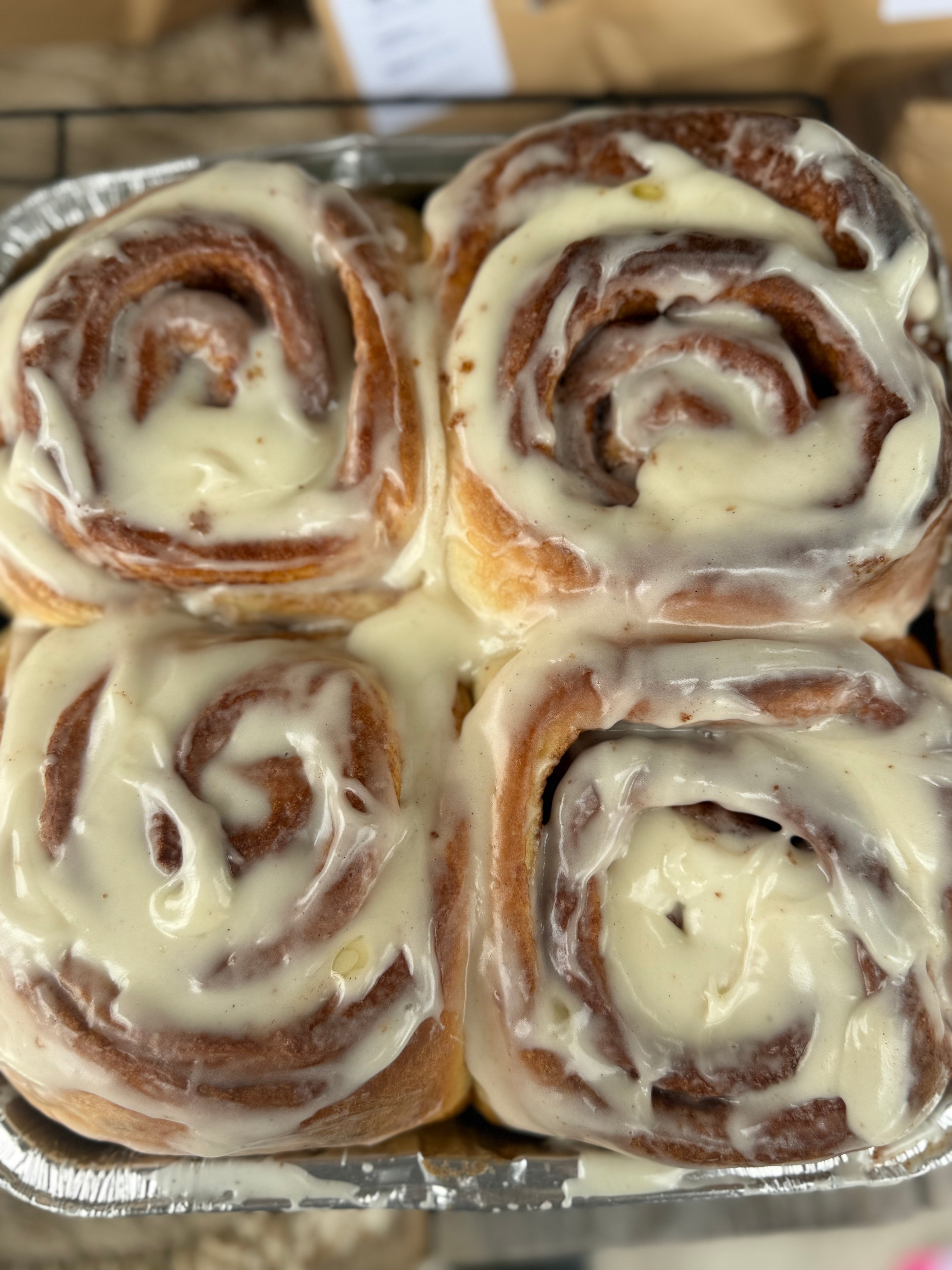 Sourdough Cinnamon Rolls