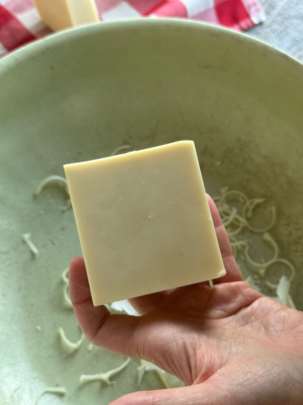 Lemongrass tallow soap