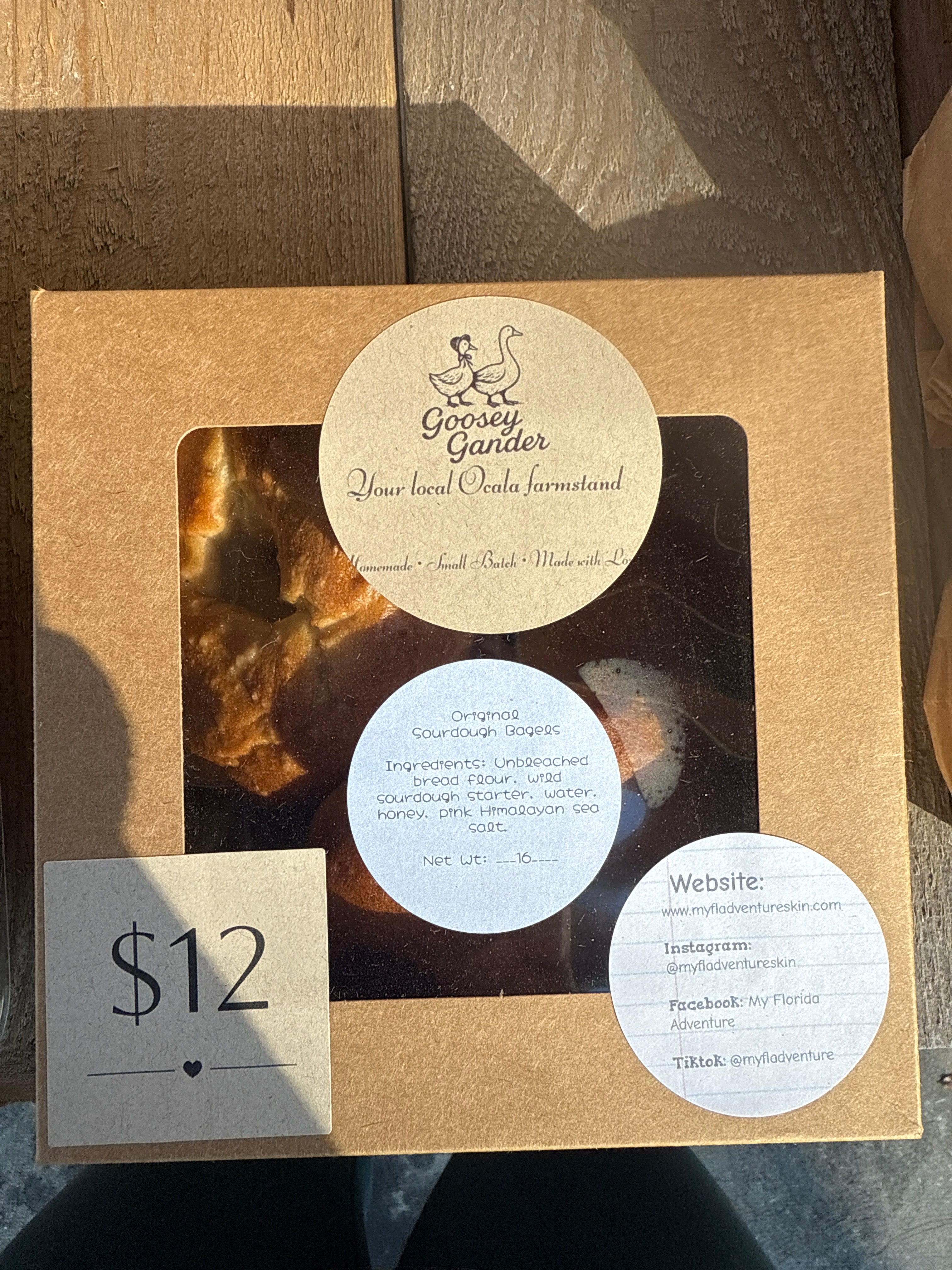 Original Sourdough Bagels- 3 Pack