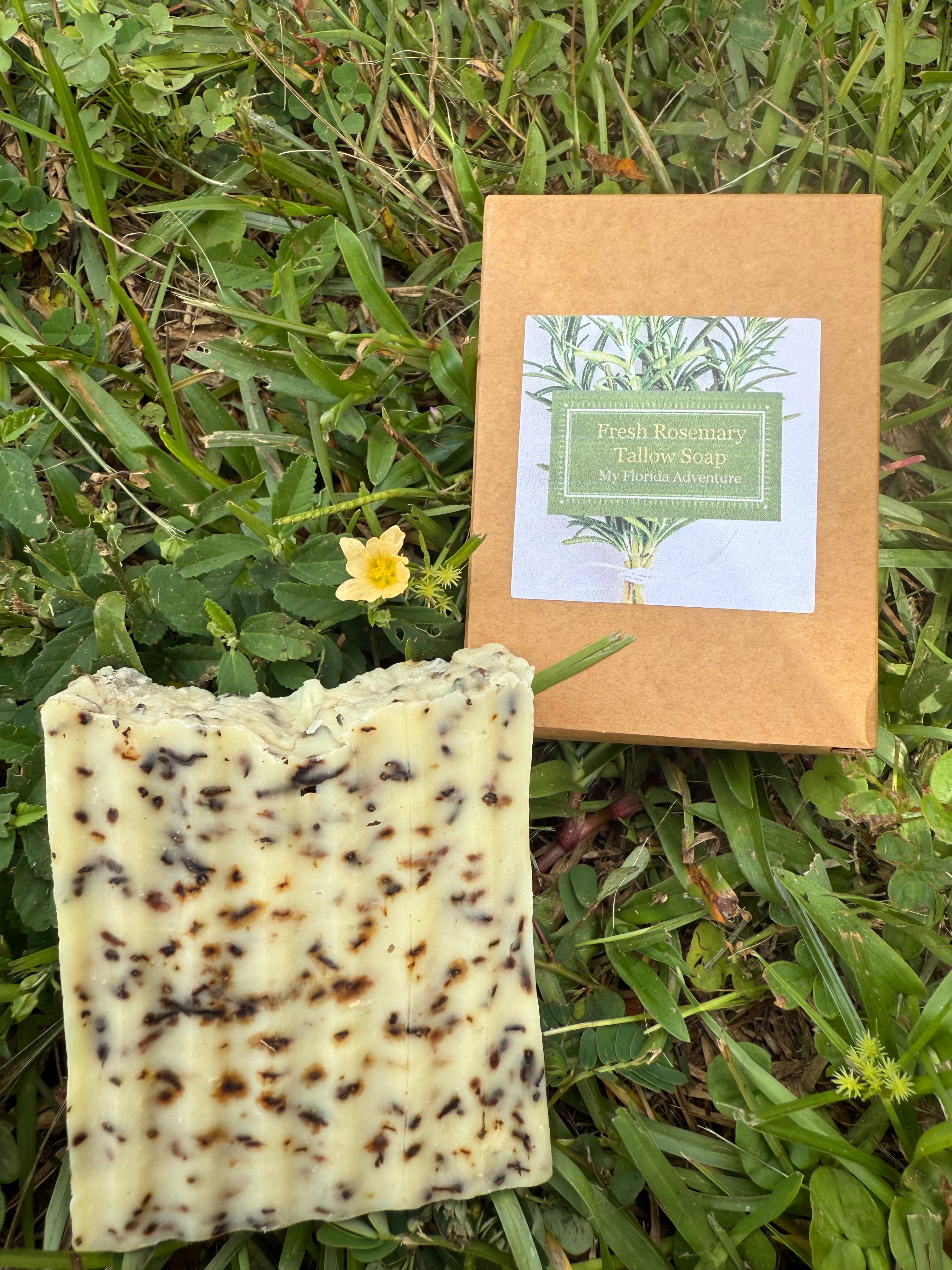 Fresh Rosemary Tallow soap